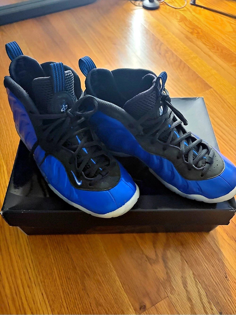Nike Air Foamposite One Royal Blue & Black Sneakers